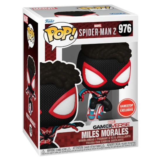 Funko Pop! Marvel: Spider-Man 2 - Miles Morales Evolved Suit (976)